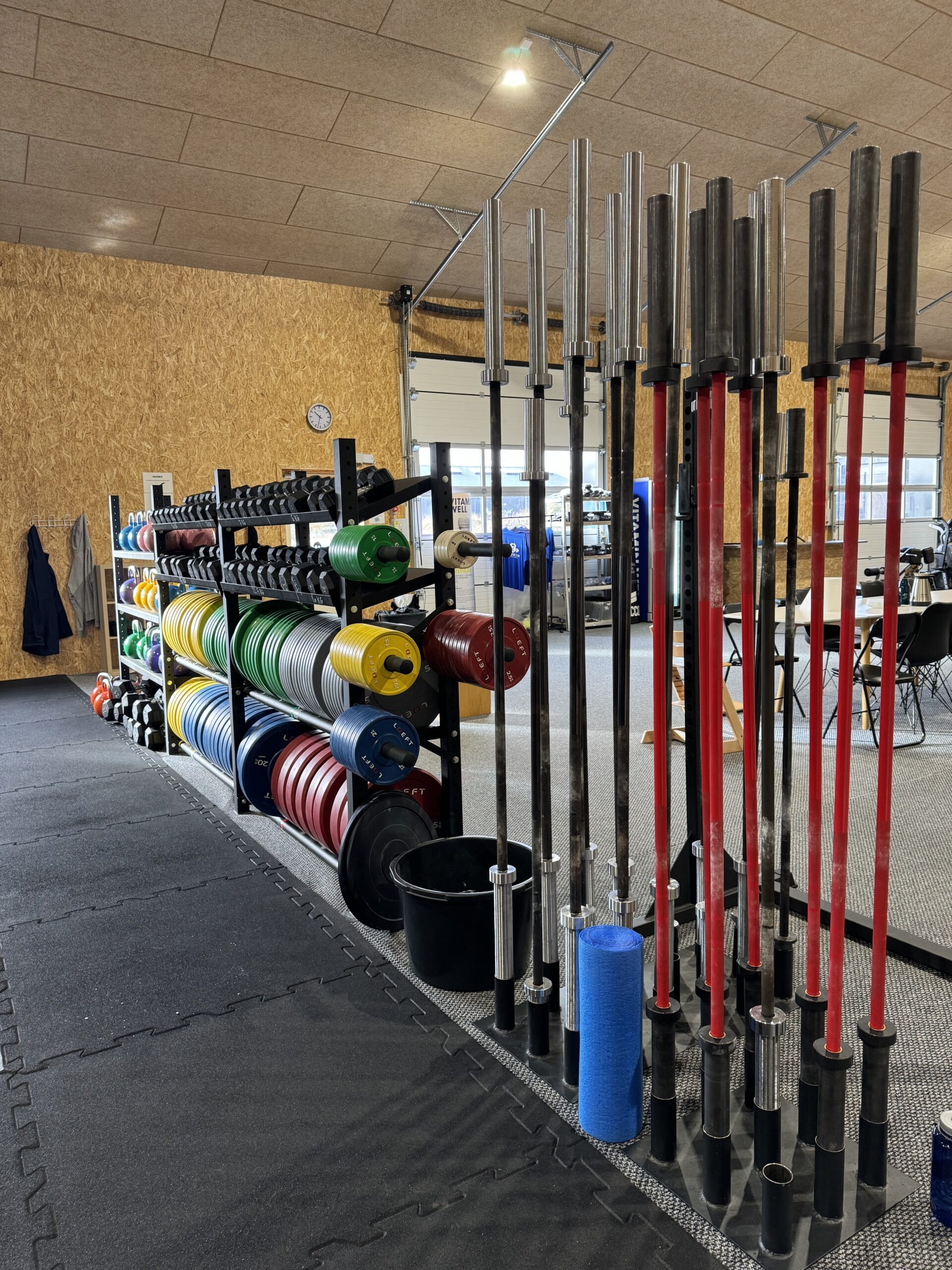 Alt udstyr til crossfit og funktionel træning hos Klubben Djursland i Hornslet